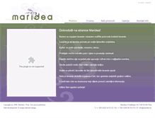 Tablet Screenshot of maridea.hr